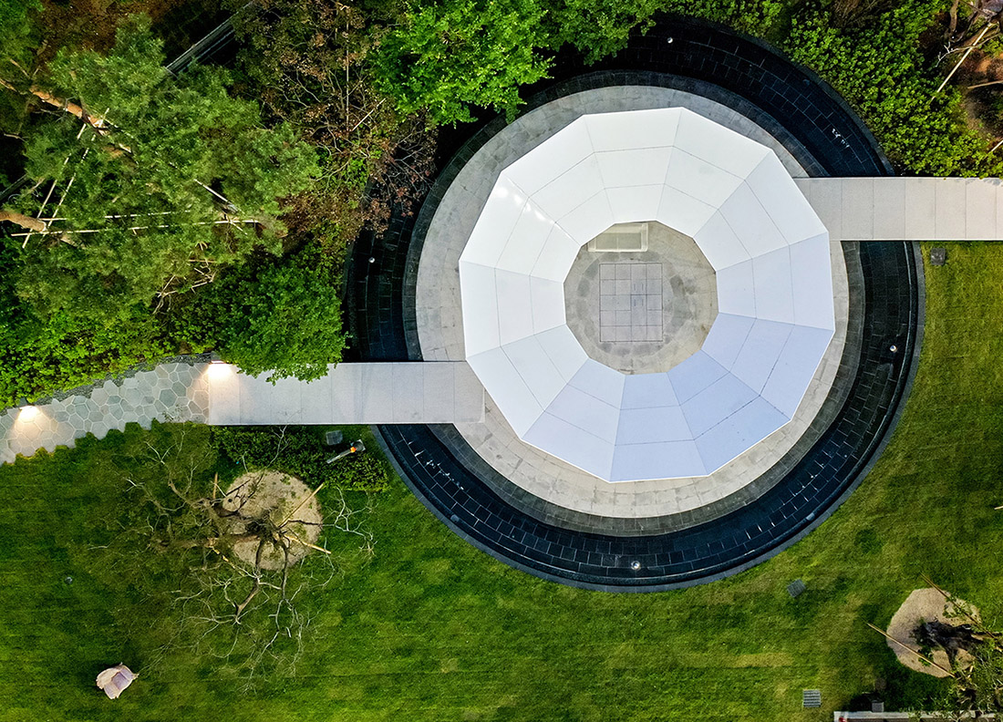 THE Banpo La Class landscape architecture ‘Cloud Walk Pavilion’ 